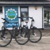 E-bikes outside Loch Ness Hub
