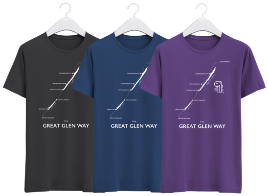 Great Glen Way Tshirts