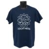 Navy Blue Adults T-shirt with Loch Ness and logo printed on the front