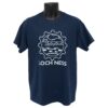 Navy Blue Adults T-shirt with Loch Ness and logo printed on the front