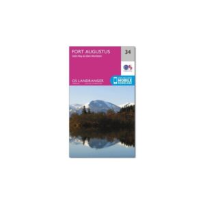 Fort Augustus, Glen Roy & Glen Moriston OS Landranger Map 34