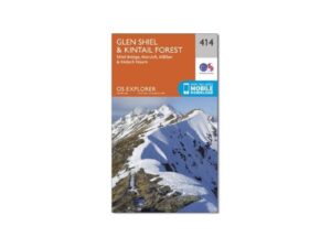 Glen Shiel & Kintail Forrest OS Explorer Map 414