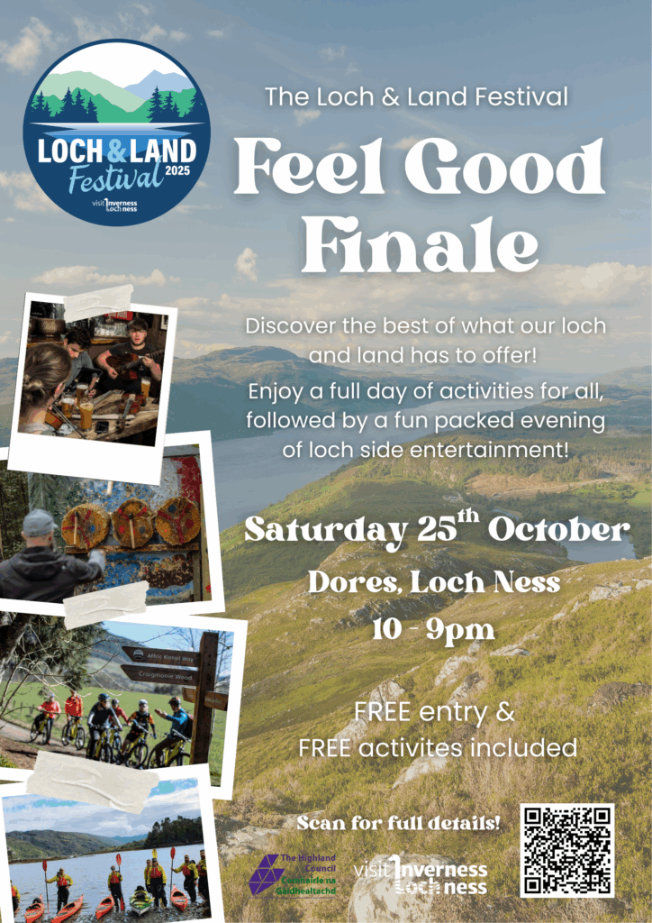 Loch & Land Festival Feel Good Finale Poster